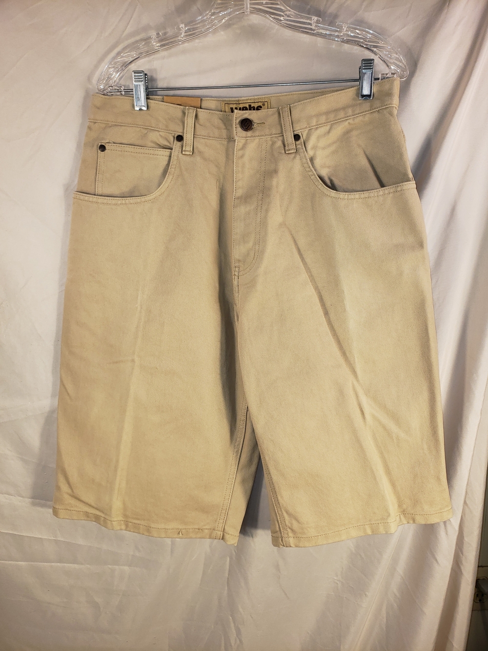 NWT Men's Webs Beige Workwear Jean  Shorts - 34
